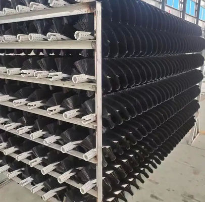 Photovoltaic Panel Nylon Spiral Rotating Cylinder Brush Solar Panel Cleaning Brush Roller