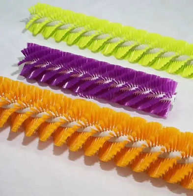Photovoltaic Panel Nylon Spiral Rotating Cylinder Brush Solar Panel Cleaning Brush Roller