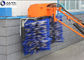 Blue Industrial Sweeping Brush PP Nylon Fabric Custom Guardrail Truck Highway Fence