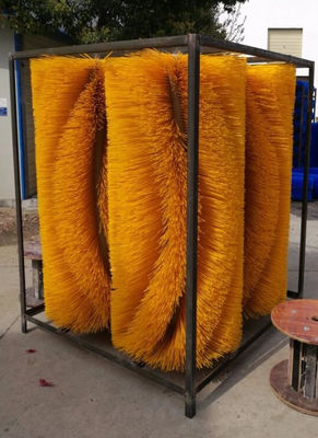 Cleaning Industrial Roller Brushes Street Road Snow Forklift Road Sweeper 650*1280mm Sweeping  Poly Cylinder Main Brush