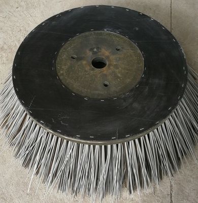 Deburring 710mm Width Scarab Road Sweeper Brushes Bristles Motor Driven