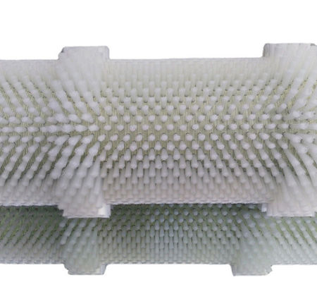 Brush Roller Radish Bean Skin Machine Fruit And Vegetable Cleaning And Dust Removal Nylon Wire Roller Brush