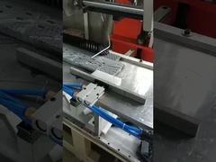 Szczotka z płytki ciągnistej z podstawy PVC Biała szczotka z najlonu płaska