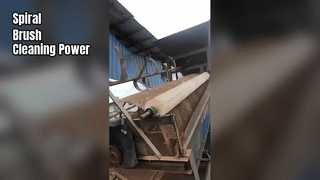 Obejrzyj: Obróbka i czyszczenie wałków szczotkowych o dużych kształtach Prezentacja